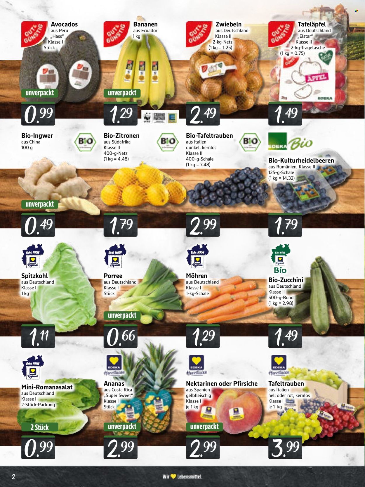 Leták Edeka - 27.7.2026 - 1.8.2026. Strana 2