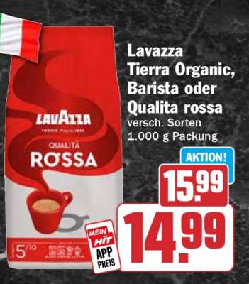 Lavazza Tierra Organic, Barista oder Qualita rossa