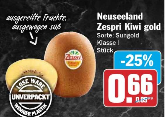 Neuseeland Zespri Kiwi gold