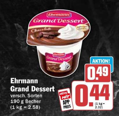 Ehrmann Grand Dessert
