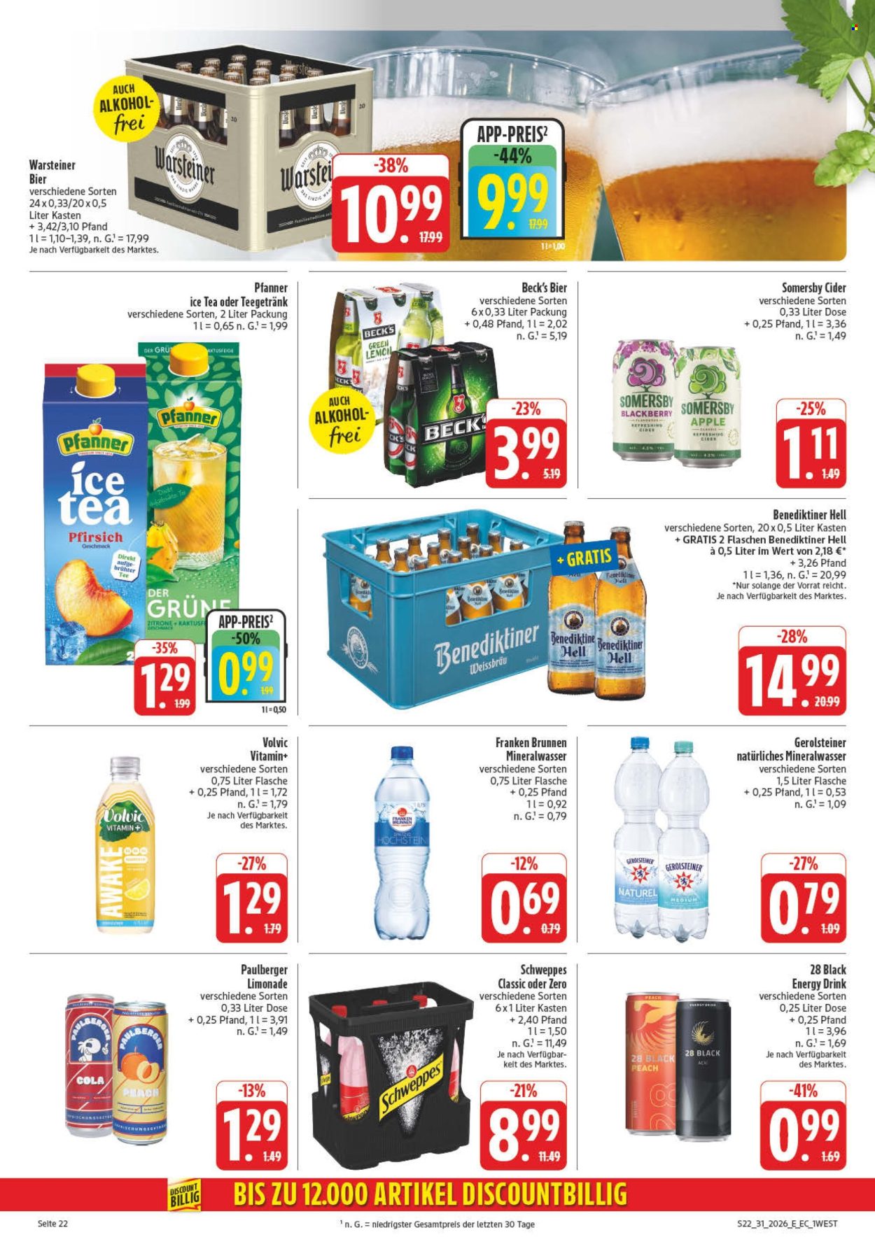 Leták Edeka - 27.7.2026 - 1.8.2026. Strana 32