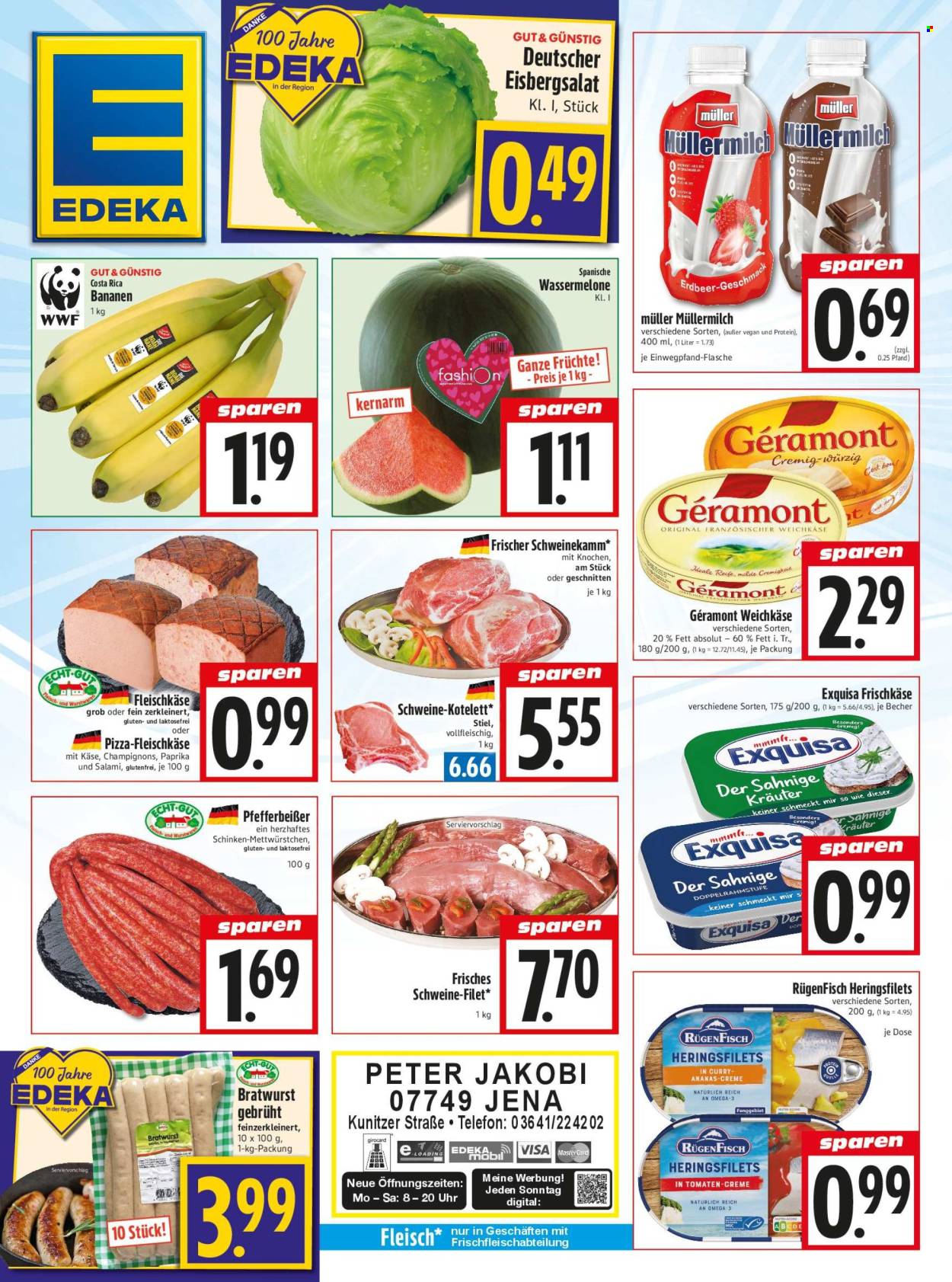 Leták Edeka - 27.7.2026 - 1.8.2026. Strana 1