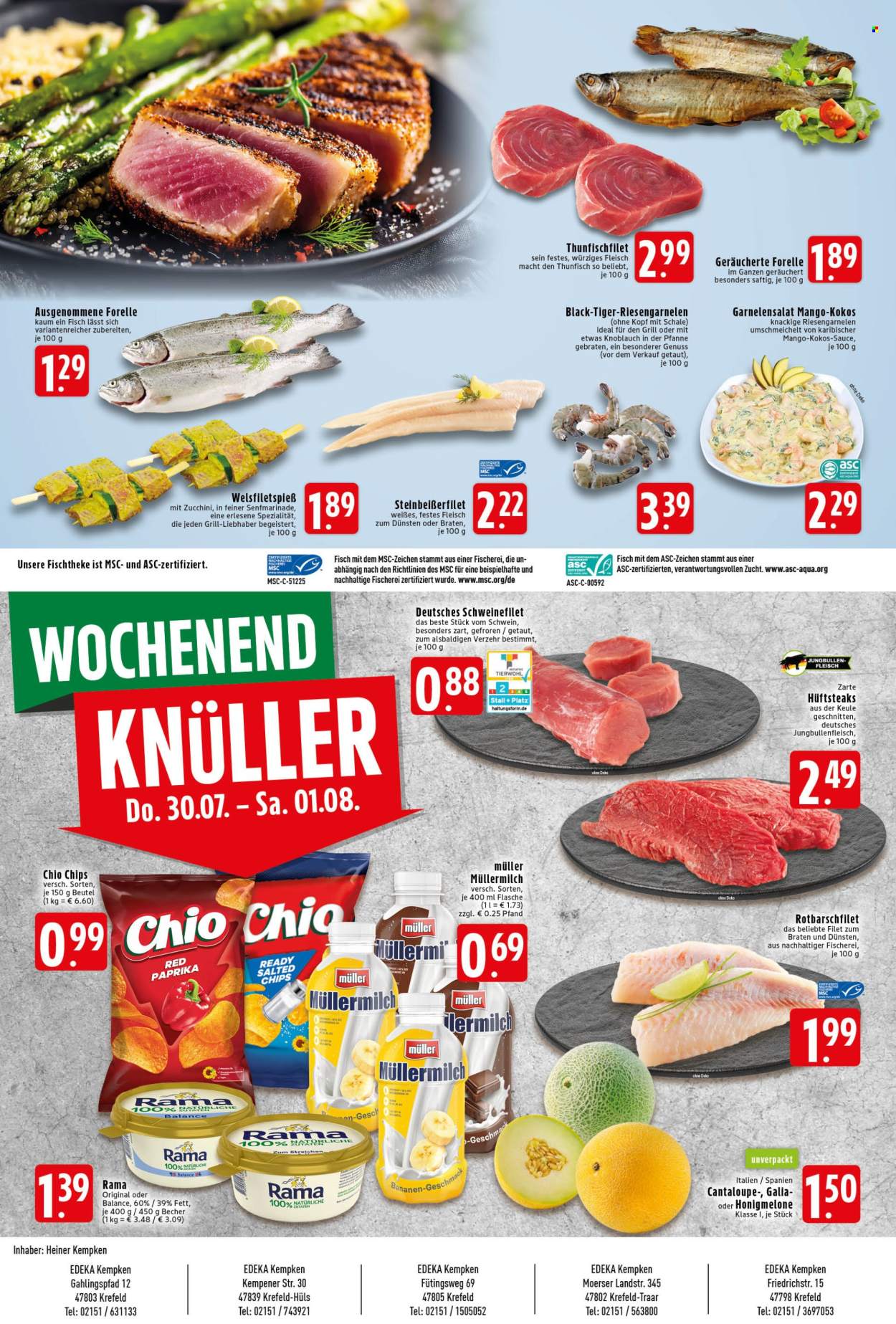 Leták Edeka - 27.7.2026 - 1.8.2026. Strana 8