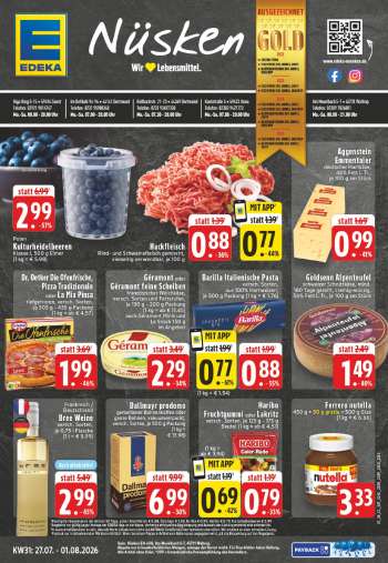 Prospekte E center - 27.07.2026 - 1.08.2026.