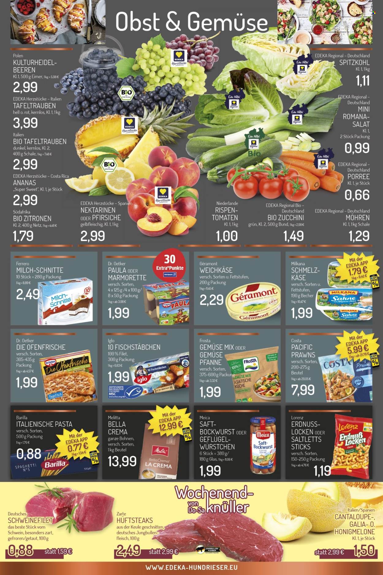 Leták Edeka - 27.7.2026 - 1.8.2026. Strana 4