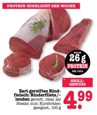 Zart gereiftes Rindfleisch