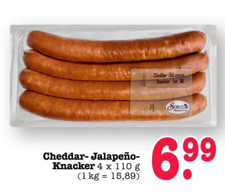 Cheddar-Jalapeño Knacker
