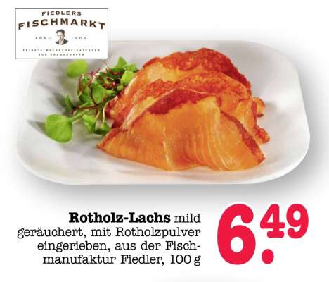 Rotholz-Lachs