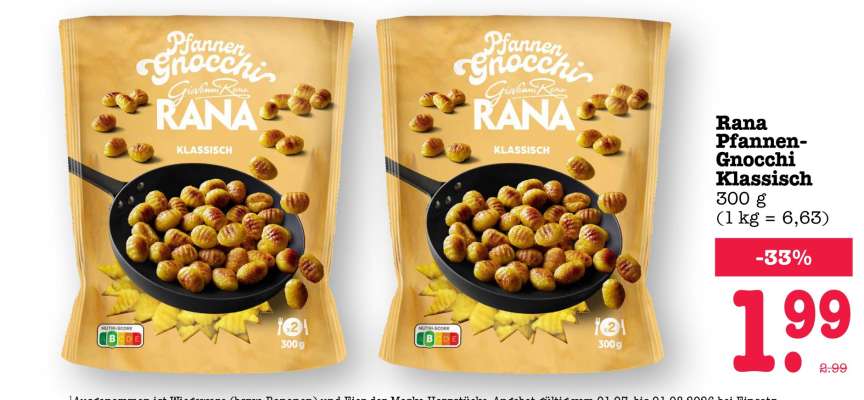 Rana Pfannen-Gnocchi Klassisch