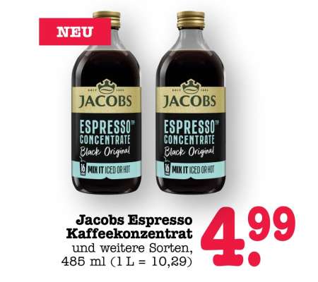 Jacobs Espresso Kaffeekonzentrat