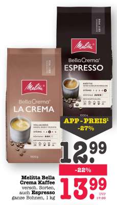 Melitta Bella Crema Kaffee