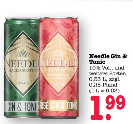 Needle Gin & Tonic