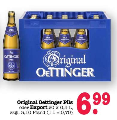 Original Oettinger Pils