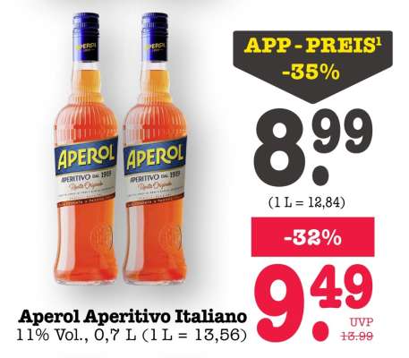 Aperol Aperitivo italiano