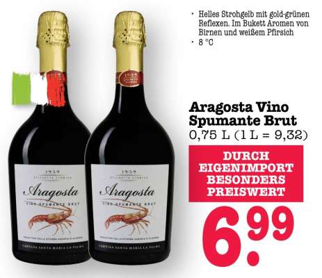 Aragosta Vino Spumante Brut