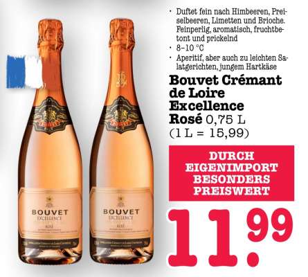 Bouvet Crémant de Loire Excellence Rosé