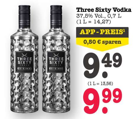Three Sixty Vodka*
