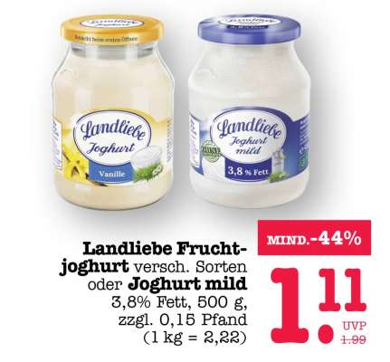 LANDLIEBE Fruchtjoghurt