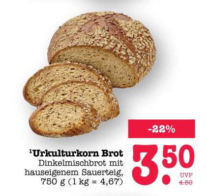 Urkulturkorn Brot