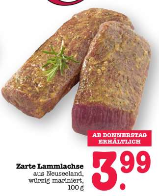 Zarte Lammlachse