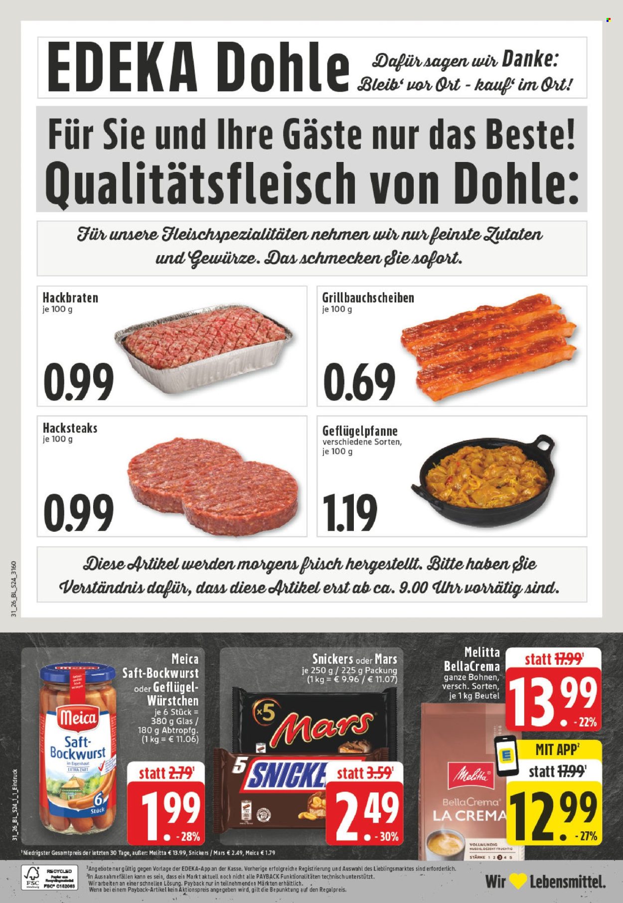 Leták Edeka - 27.7.2026 - 1.8.2026. Strana 24