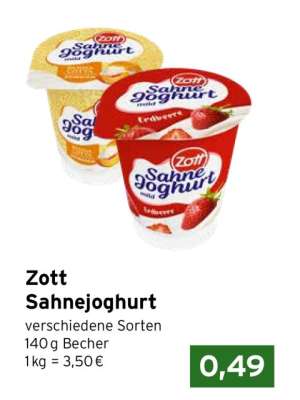 ZOTT Sahnejoghurt