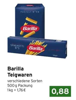 Barilla Teigwaren