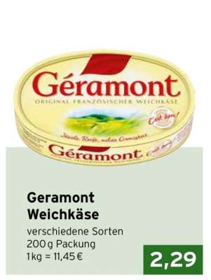 Géramont Weichkäse