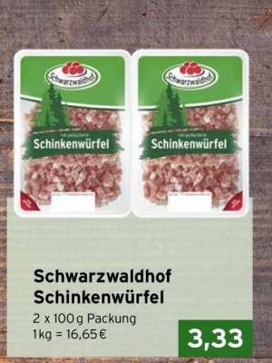 Schwarzwaldhof Schinkenwürfel