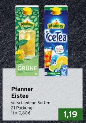 Pfanner Eistee