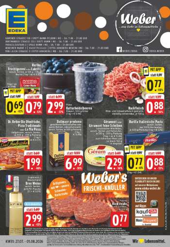 Leták Edeka - 27.7.2026 - 1.8.2026.