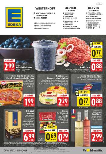 Leták Edeka - 27.7.2026 - 1.8.2026.