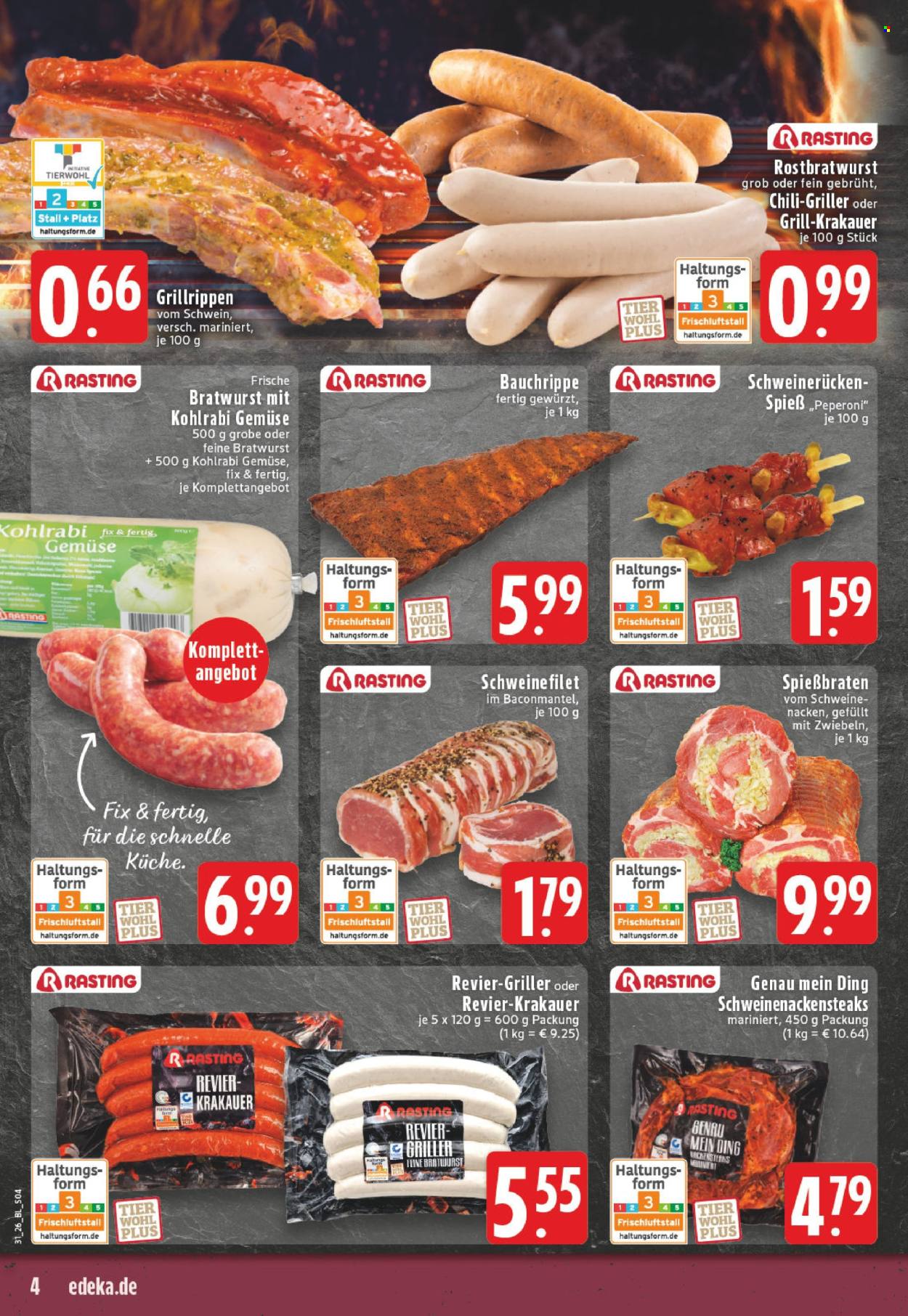 Leták Edeka - 27.7.2026 - 1.8.2026. Strana 4