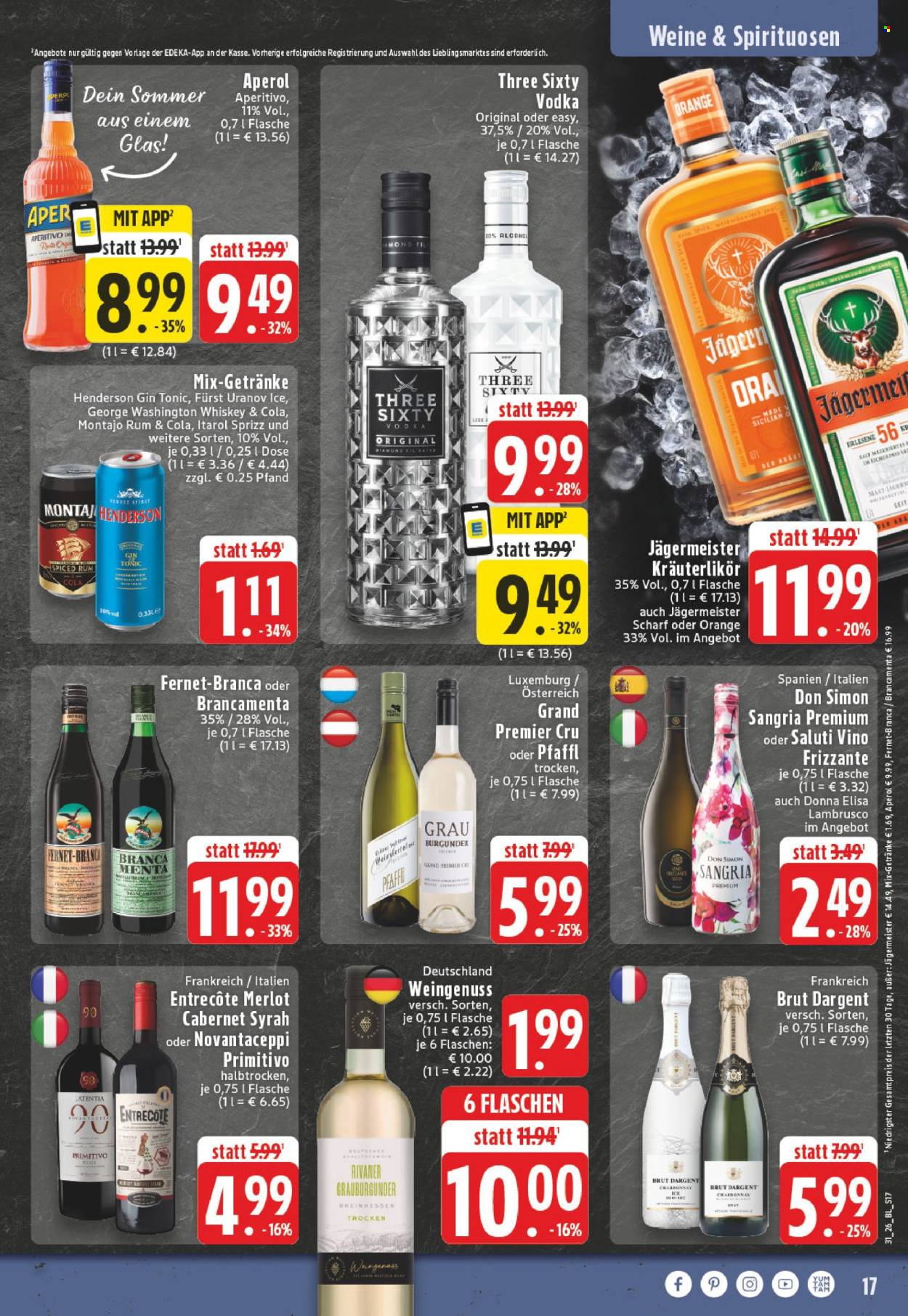 Leták Edeka - 27.7.2026 - 1.8.2026. Strana 17