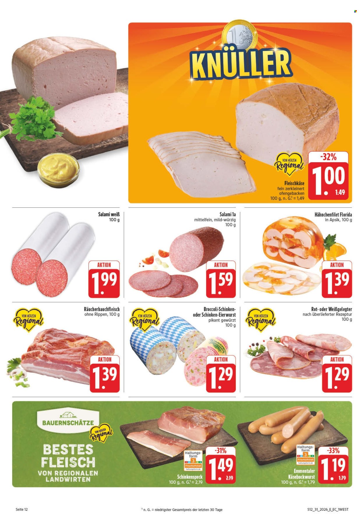 Leták Edeka - 27.7.2026 - 1.8.2026. Strana 16