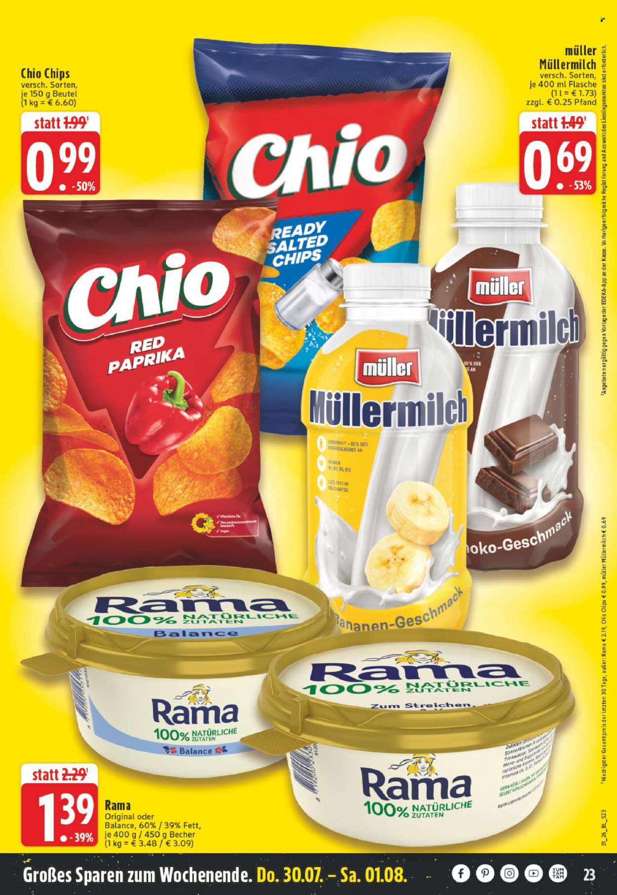 Leták Edeka - 27.7.2026 - 1.8.2026. Strana 23