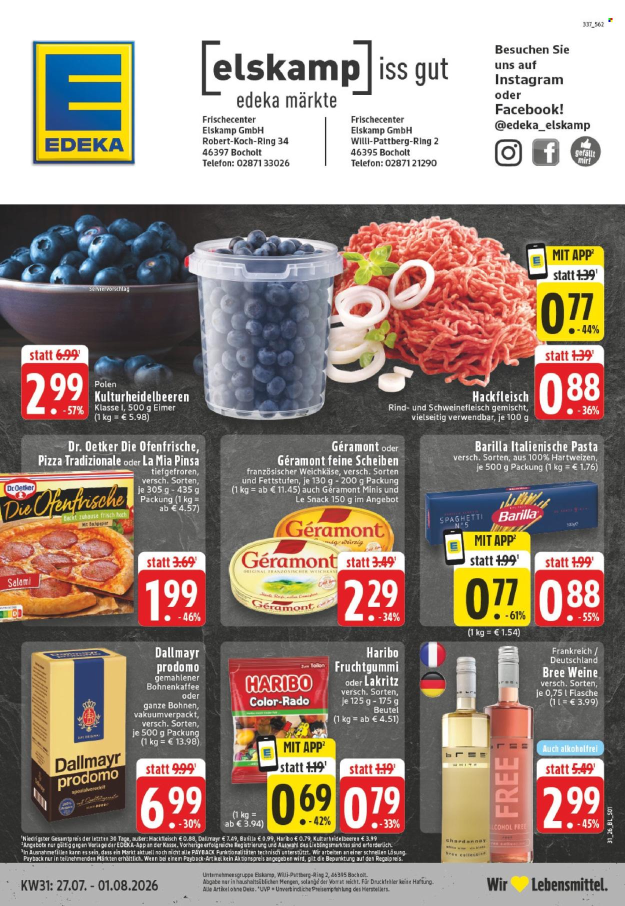 Edeka Prospekte  - 27.07.2026 - 1.08.2026. Seite 1
