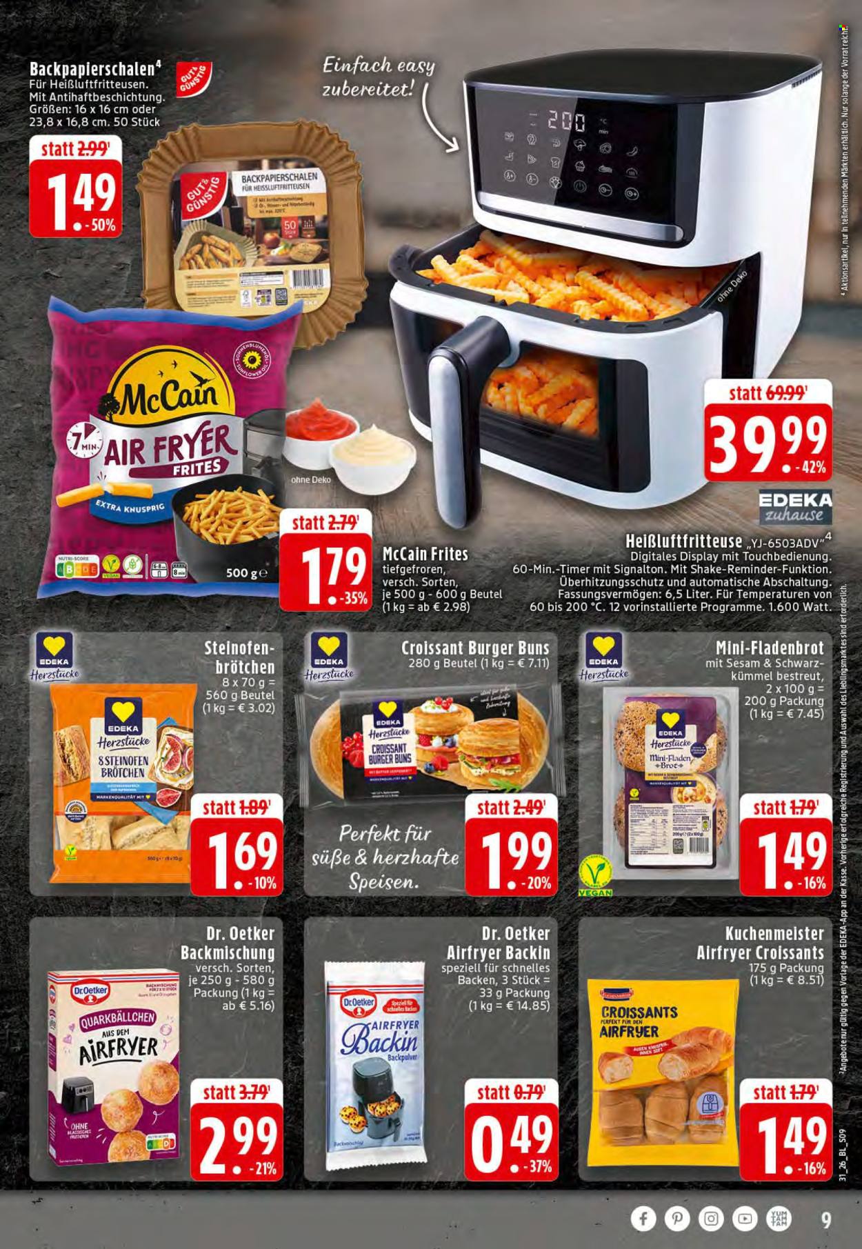 Leták Edeka - 27.7.2026 - 1.8.2026. Strana 9