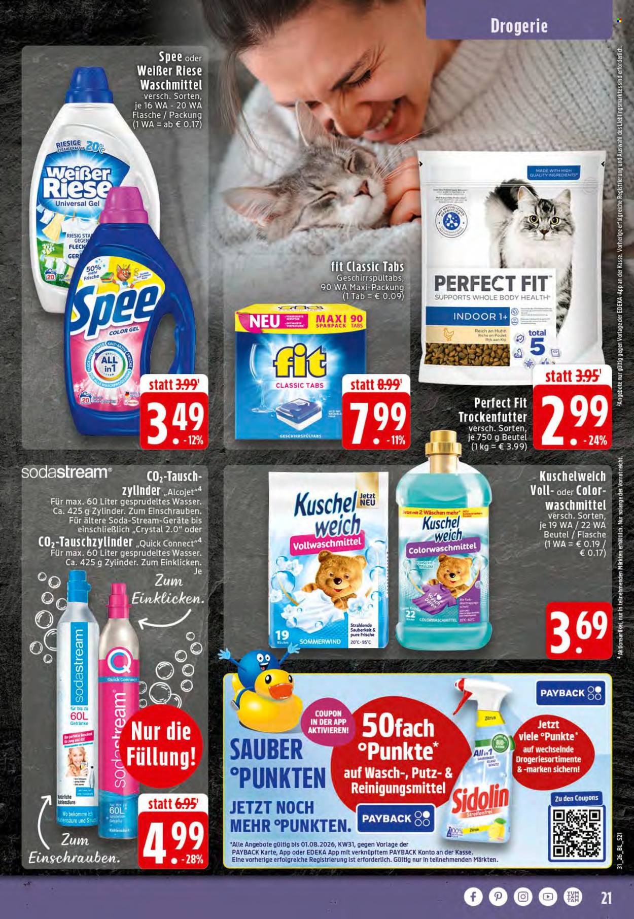 Leták Edeka - 27.7.2026 - 1.8.2026. Strana 21