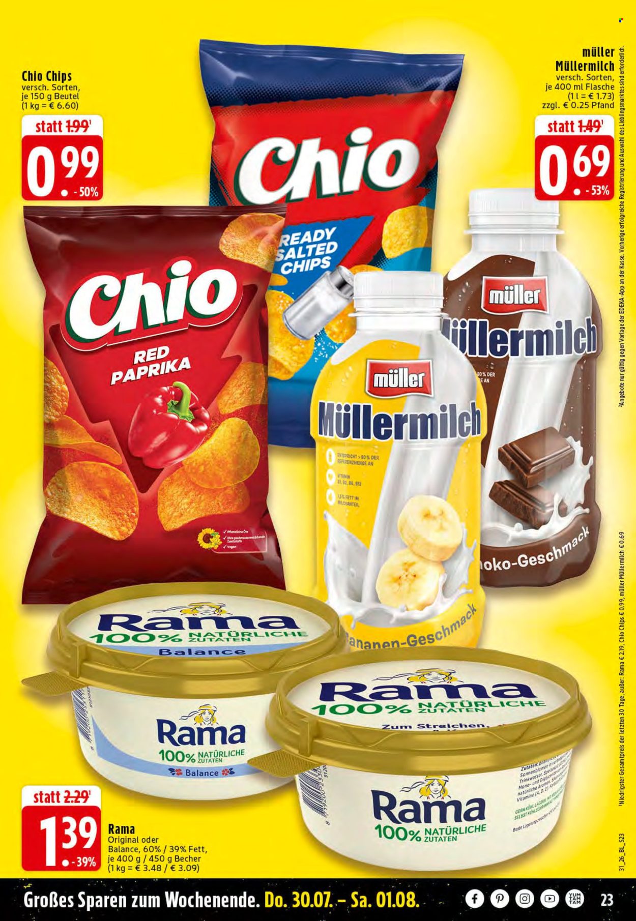 Leták Edeka - 27.7.2026 - 1.8.2026. Strana 23