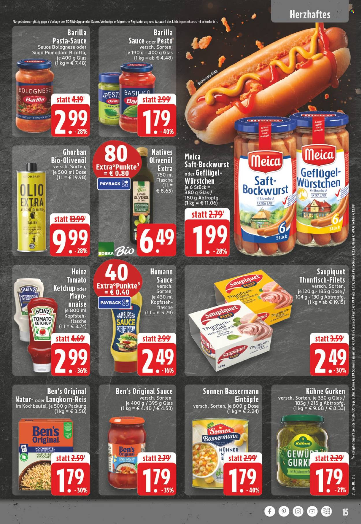 Leták Edeka - 27.7.2026 - 1.8.2026. Strana 15