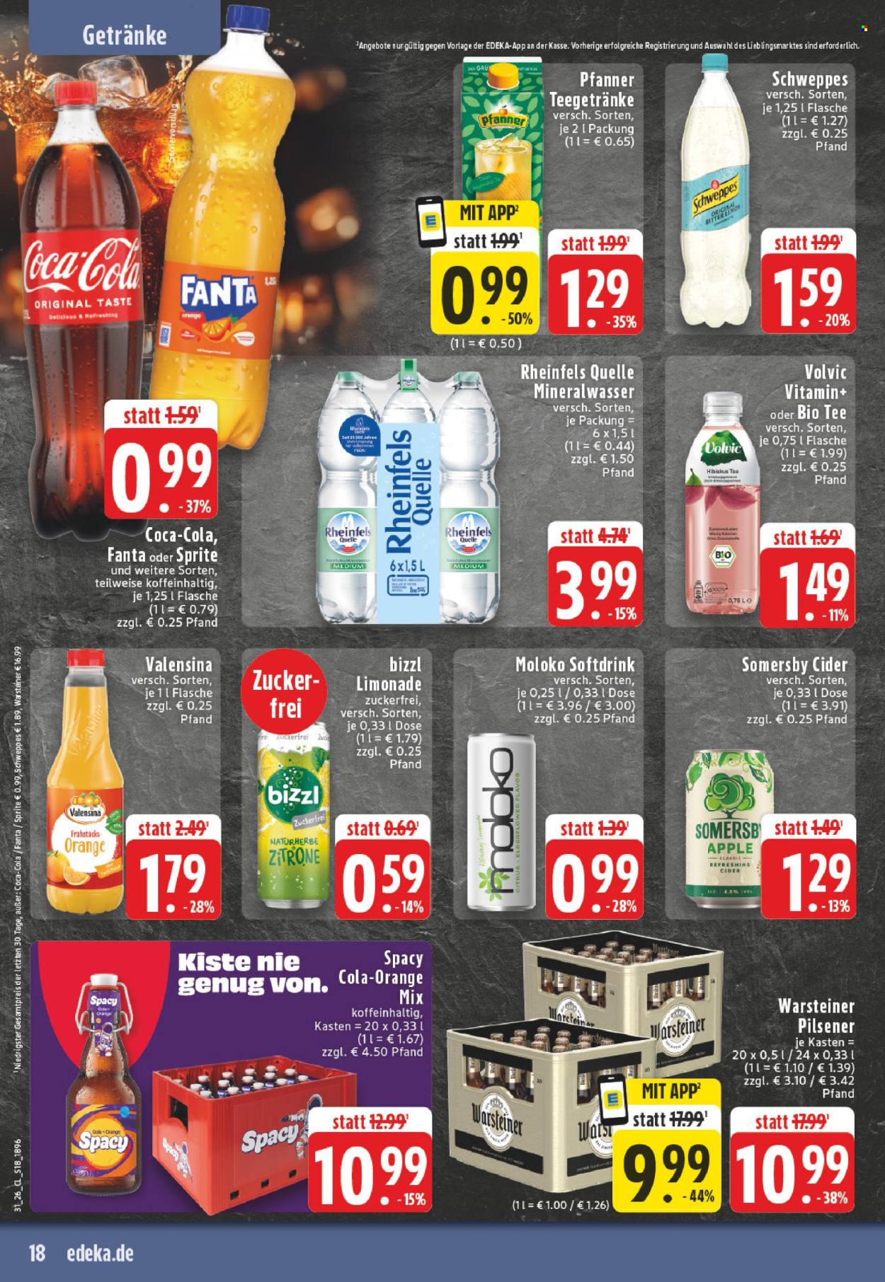 Leták Edeka - 27.7.2026 - 1.8.2026. Strana 18