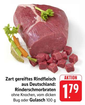 Zart gereiftes Rindfleisch aus Deutschland