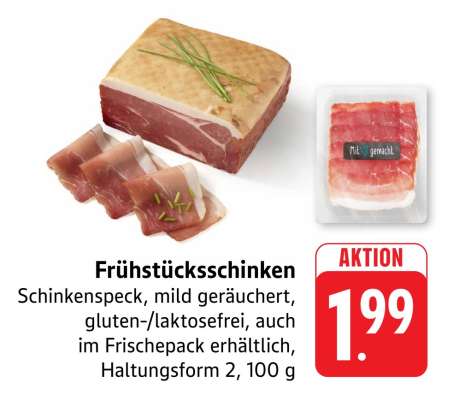 Frühstücksschinken