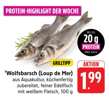 Wolfsbarsch (Loup de Mer)
