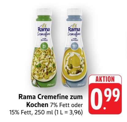 Rama Cremefine zum kochen