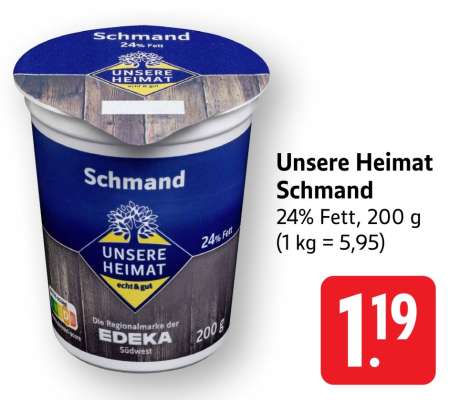 Unsere Heimat Schmand