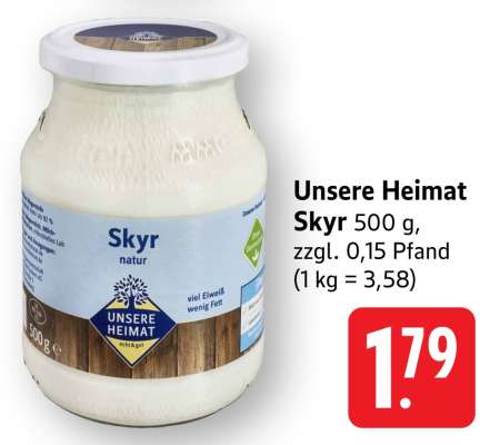 Unsere Heimat Skyr