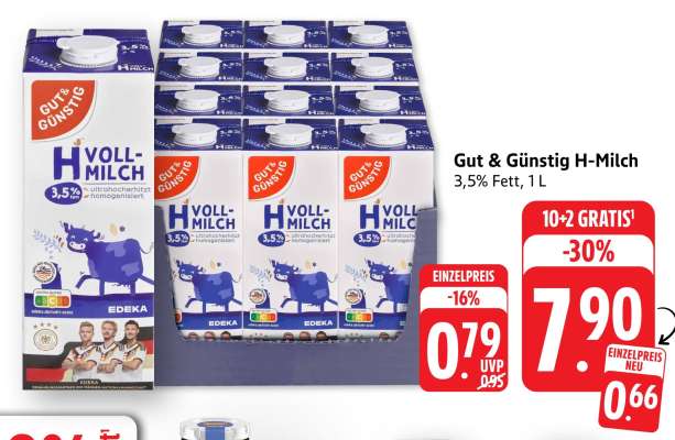 Gut & Günstig H-Milch