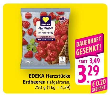 EDEKA Herzstücke Erdbeeren